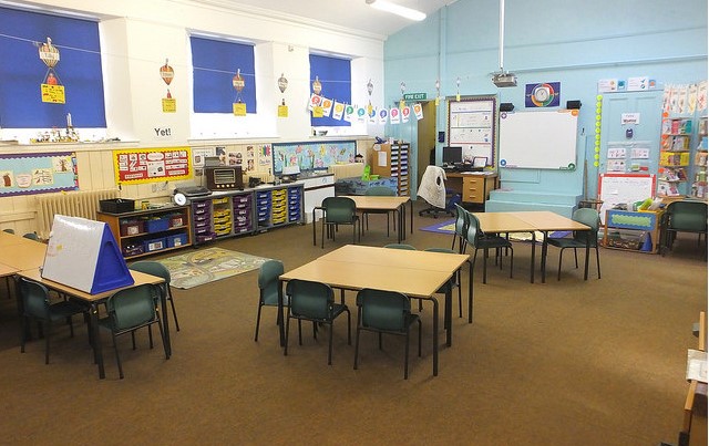 How to enlarge a classroom?